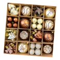 thumbnail image 4 of Juego de 64 Piezas de Adornos Navideños, Adornos para El de Navidad, Artículos para Fiestas, Manualidades, Decoración de Mesa DIY, Brillantes Ad Estilo E, 4 of 7