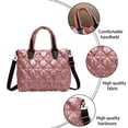 thumbnail image 3 of Bolso de mano acolchado para mujer, bolso de mano tipo shopper, bolso tipo hobo suave e impermeable, bolsos de hombro ligeros para el trabajo, el entrenamiento, 3 of 6