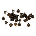 thumbnail image 3 of 20x Aleación Chicago Tornillos Remache de uñas Botón de Chicago para decoración de cuero DIY Libro de documentos Álbum Encuadernación Ranurado Bronce verde Macarena Atornille los pernos de remaches, 3 of 6
