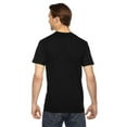 thumbnail image 2 of American Apparel T-Shirt en Jersey Fin, L, Noir, 2 of 3