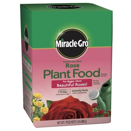UPC 073561000222 product image for Miracle-Gro Water Soluble Rose Plant Food  1.5 lbs.  Feeds Instantly | upcitemdb.com