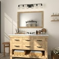 thumbnail image 4 of ACROMA Modern Farmhouse 6-light Black Bathroom Vanity Lights with UL Certified - 44'', 4 of 5