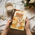 thumbnail image 3 of Welcome Fall Corgi Cozy Autumn Field Pumpkins Golden Leaves Spiral Bound Journal Welsh Corgi Dog Lover Gifts Idea 5x7in Spiral Notebook - 12013, 3 of 5