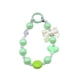 thumbnail image 1 of Correa de muñeca para teléfono, cadena con dije para teléfono, llavero con cuentas, pulsera con cordón para teléfono celular para mujer Verde, 1 of 8