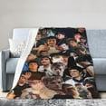 thumbnail image 4 of Josh Hutcherson Blanket Anti-Pilling Throw Blanket Plush Blanket Lightweight & Ultra-Soft, Warm & Comfy Flannel Fleece Blanket for Couch, Bed, Sofa, 60x80, 4 of 6