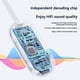 thumbnail image 5 of Adaptador Inalámbrico AUX 2 en 1 Transmisor Receptor Inalámbrico Bluetooth Portátil Receptor de Audio para Automóvil y Hogar, 5 of 5