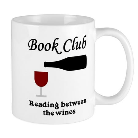 

CafePress - Book Club Reading Between The Mug - Ceramic Coffee Tea Novelty Mug Cup 11 oz