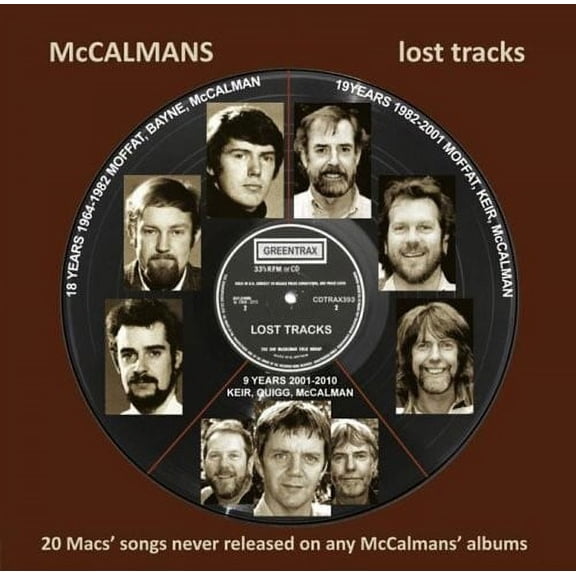 The McCalmans - Lost Tracks - Music & Performance - CD