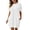 D547/White, variant on Afdoent Dresses For Women Casual Short Sleeve Dress With Pockets Crew Neck Loose Fit Solid Color Summer Arrival Comfortable Daily Wear Beach Vacation Clothes