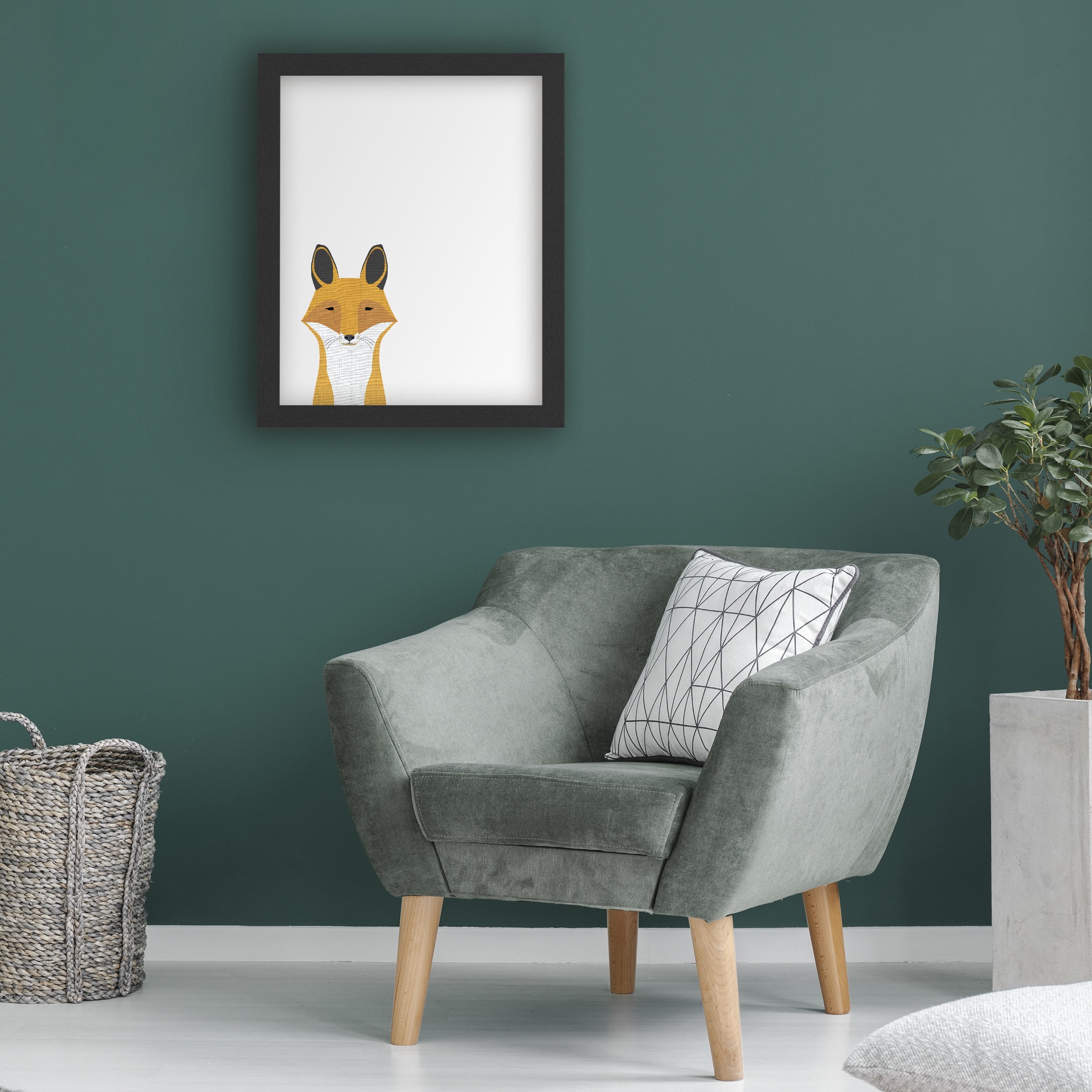 Trademark Fine Art 'Foxy' Markerboard by Annie Bailey Art