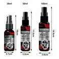 thumbnail image 5 of 30ml/50ml/100ml Car Rust Remover Multi-purpose Keep Shiny Eco-friendly Effective Tire Cleaner Spray for Car, 5 of 7