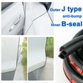 thumbnail image 5 of Elegant Choise For Chevrolet Car 16.4Ft B-Shape Door Edge Seal Strip Rubber Edge Strip Seal, 5 of 12