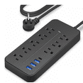 thumbnail image 1 of Multicontactos Electricos Usb Premium Regleta 8+3+1accesorio, 1 of 5