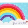 Birth5000 - Rainbow Wishes Invitations -