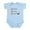 Sky Blue, variant on CafePress - Crawl Walk Golf Body Suit - Baby Light Bodysuit, Size Newborn - 24 Months
