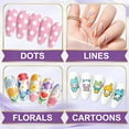 thumbnail image 6 of 12 Colors Nail Art Pens Set,2026 New Nail Art Markers for Gel Nails,Nail Art Markers Polish Pen for 3D Nail Art,Nail Art Nail DIY Decoration for Kids (A-1 Set), 6 of 11