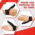 thumbnail image 2 of 1 Pair Bowling Thumb Protection Cover Compact Bowling Gloves Lightweight Thumb Socks, 2 of 5