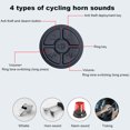 thumbnail image 2 of Alarma De Bicicleta con Control Remoto Alarma de Bicicleta Antirrobo Volumen Ajustable 120 Db para Adultos, 2 of 9