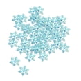 thumbnail image 1 of Adornos de confeti de copos de nieve, decoraciones de mesa, decoración para fiestas, decoración del hogar, adornos navideños, para cumpleaños y Azul, 1 of 8