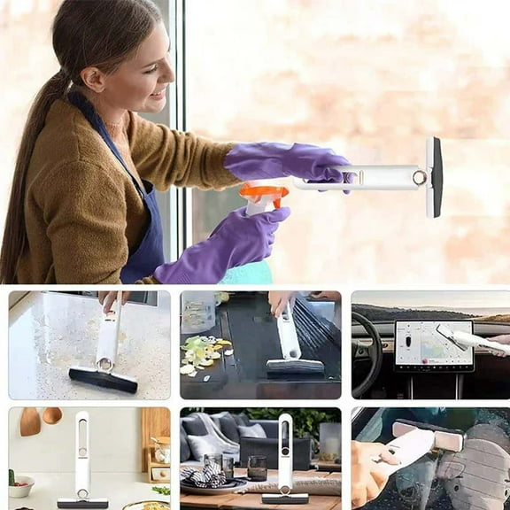 Rubber Transparent Mops For Floor Cleaning Biodegrad Sponge Cleaning Household Car Handheld Mop Up to 65% off!