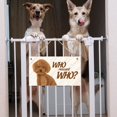 thumbnail image 3 of Wooden Sign Dog Tag Rectangular Wood Decoration Pet Slogan Pendant Decoration, 3 of 7