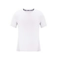 thumbnail image 5 of ZCFZJW Mens Summer T-Shirts Short Sleeve Cotton UPF 50+ Lightweight Moisture Wicking Cooling Casual Crew Neck Basic Tee Shirts White M, 5 of 7