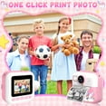 thumbnail image 7 of Freecat Kids Camera Instant Print, Unicorn Birthday Gifts for Girls Boys Age 3-12, 1080P HD Selfie Digital Camera with 32GB SD Card, Portable Camera Toy for 3 4 5 6 7 8+ Year Old Kids.(Pink), 7 of 7