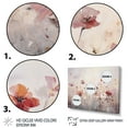 thumbnail image 3 of Designart "Beige blossom horizon" Abstract Botanicals Wall Decor, 3 of 5