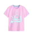 thumbnail image 1 of TZEWGL Tees For Toddler Soft Short Sleeve Crew Neck Letter Printed Blouse For Toddlers size 8-9T, 1 of 5