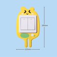 thumbnail image 2 of Sungpunet Black Sleepy Cat Design Switch Vinyl Stickers Beautiful Wall Sticker, 2 of 5