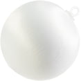thumbnail image 2 of Handy Hands Decor Satin Covered Styrofoam Balls 3" 4/Pkg-White, 2 of 2