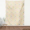 thumbnail image 3 of Hedgehog Sofa Upholstery Fabric by the Yard, Smiling Characters with Dotted Floral and Striped Prints Toddler, Decorative Fabric for DIY & Home Accents, 2 Yards, Multicolor by Ambesonne, 3 of 4