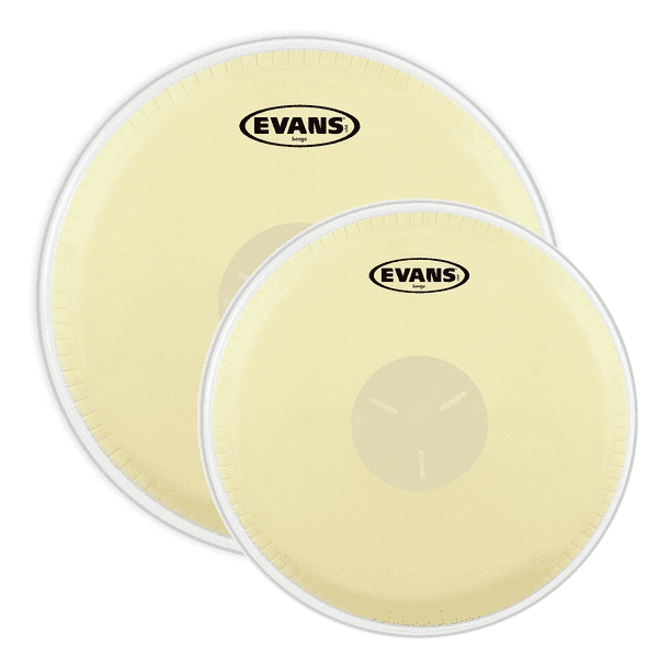 Juego de Parches Evans EB-0709 para Bongo 7 1/4 y 8 5/8 Pulgadas