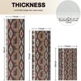 thumbnail image 4 of Brown Geometric and Bear Pattern Kitchen Rugs Sets Of 3,Kitchen Runner Rugs Non Skid Washable,Decorative Kitchen Floor Mats for Kitchen,Sink,Laundry,17"x30"+ 17"x47" + 17"x59", 4 of 6