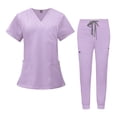 thumbnail image 2 of Conjuntos de uniformes médicos Yinane Pantalones deportivos Uniforme de enfermera M, 2 of 8