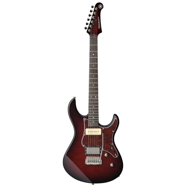 Yamaha Pacifica 611 Tremolo Electric Guitar Dark Red Burst