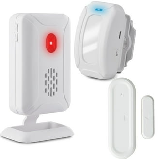HTZSAFE Extra Wireless Plug-in Receiver - 35 Melodies & 4 Volume Levels - Expandable Up To 32 Sensors - 30