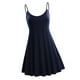 thumbnail image 5 of Vestido de verano para mujer Zulema sin mangas ajustable tiras flores azul Navy L Vestido de playa, 5 of 8