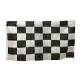 thumbnail image 4 of Colaxi 2xHanging Check Flag Rectangle Portable Banner for Indoor Decorative , Black+White, 4 Pcs, 4 of 9