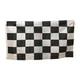 thumbnail image 4 of 2 pancartas colgantes rectangulares con bandera a cuadros para decoración de interiores , Negro+ 2 piezas, 4 of 9