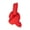 Red, variant on Alien Lamb Wool Household Pillow Decoration Pillow