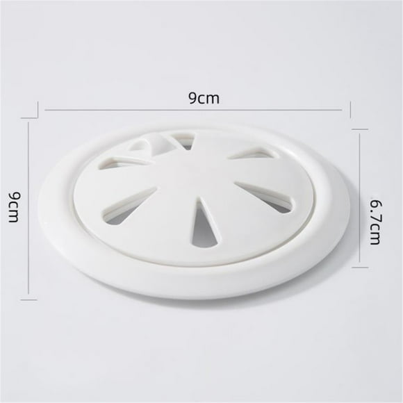 TIMIFIS Drain Couvercle Ouvert Rotatif de Plancher pour Salle de Bain, Couvercle de Plancher Anti-Obstruction, Couvercle de Drain Fermé, Filtre, Appareils de Cuisine