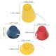 thumbnail image 3 of 16 Pcs Womens Gofts Tees Simulator Winter Tees Rubber Tees Mat Tees Stinger, 3 of 4