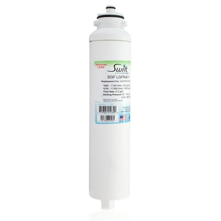 

SGF-LGFR06 Rx Pharmaceutical Replacement for LG M7251242FR-06 Refrigerators Water Filters(1 Pack)