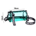 thumbnail image 2 of New fashion waterproof PVC jelly bag women's crossbody bag mini cylinder mobile phone bag, 2 of 7