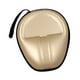 thumbnail image 3 of Estuche de auriculares estuche de viaje con cremallera suave de protección de la bolsa ligera cubierta de auriculares bolsita de almacenamiento dura Color de champán, 3 of 8