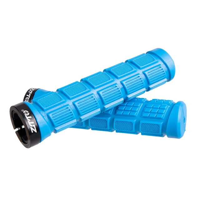 2 uds empuñaduras suaves Sharpla para manillar de bicicleta de montaña plegable Azul Puños de manillar