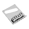 thumbnail image 2 of Puente de guitarra fijo Placa de cuerda de guitarra eléctrica Reemplazo de cordal con tornillos de montaje, 2 of 10