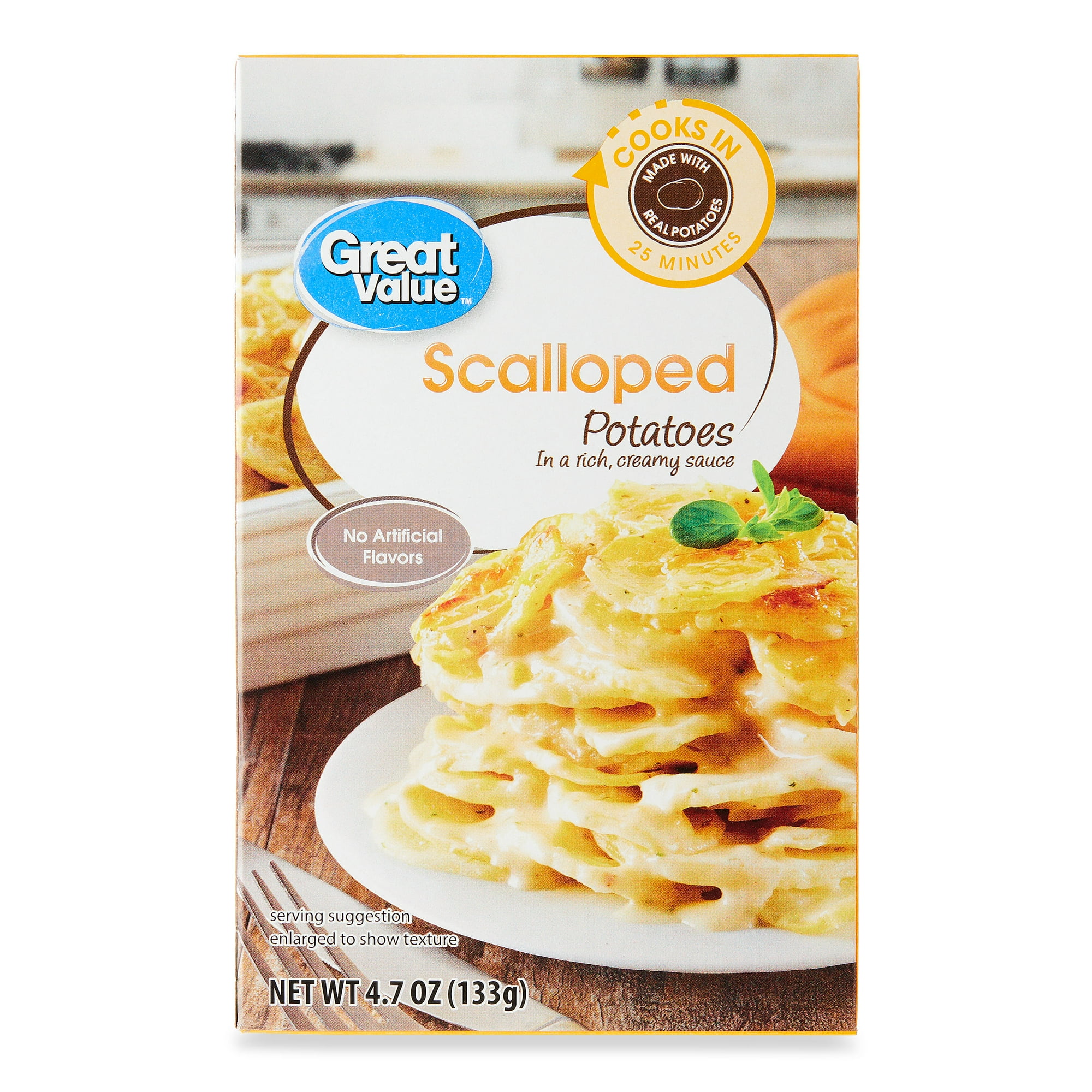 Great Value Scalloped Potatoes, 4.7 oz