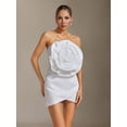 thumbnail image 1 of Vestido Bellabarnetten Tannen Flower Mini sin tirantes, 1 of 6